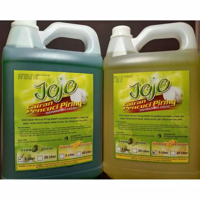 JOJO SABUN PENCUCI PIRING 5LITER