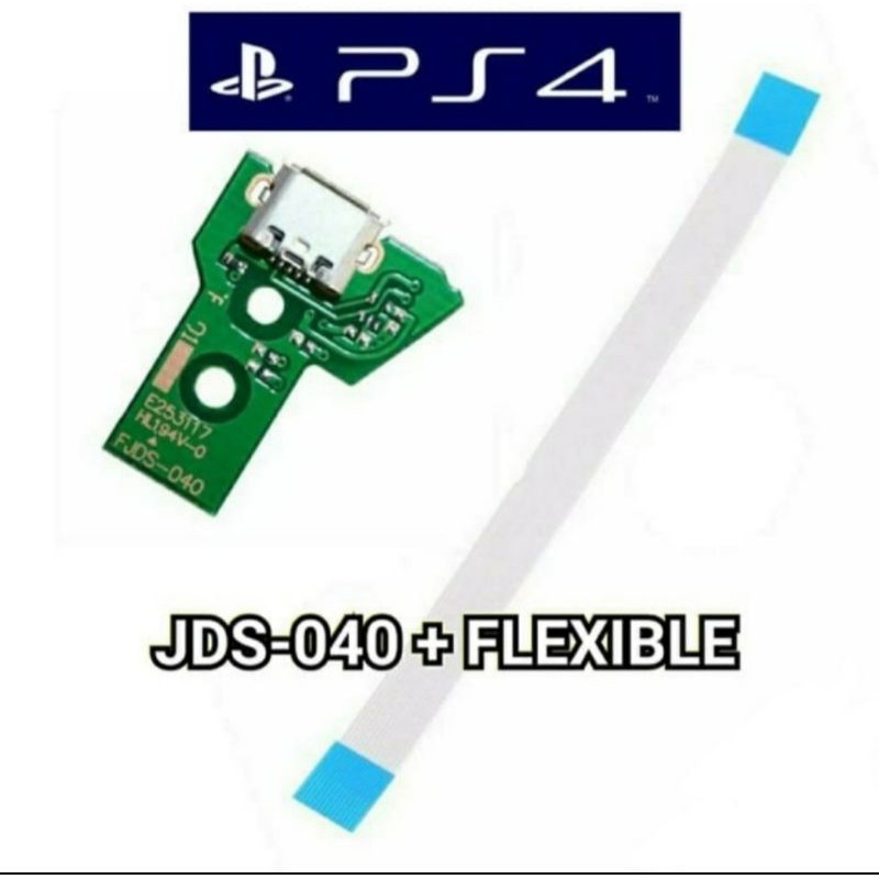 Jds 040 Usb Charger Stik Ps4 Plus Flexible 12pin Jds 040