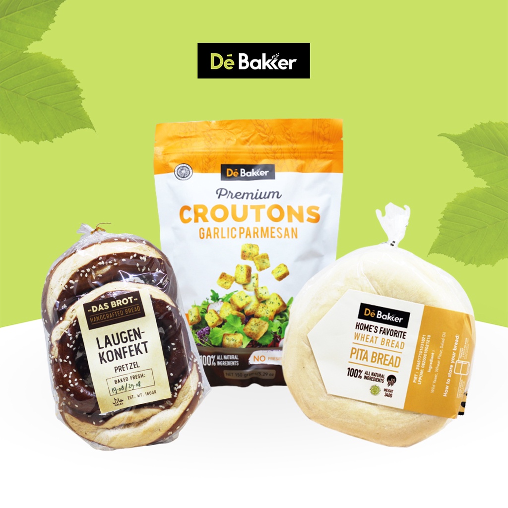 

Debakker Bundling Hemat 3 - Healthy Food - Diet Snack - Bread Roti