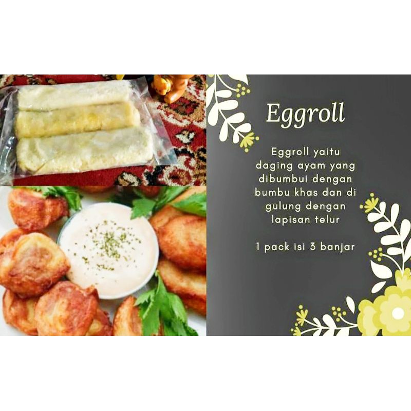 

frozen food eggroll