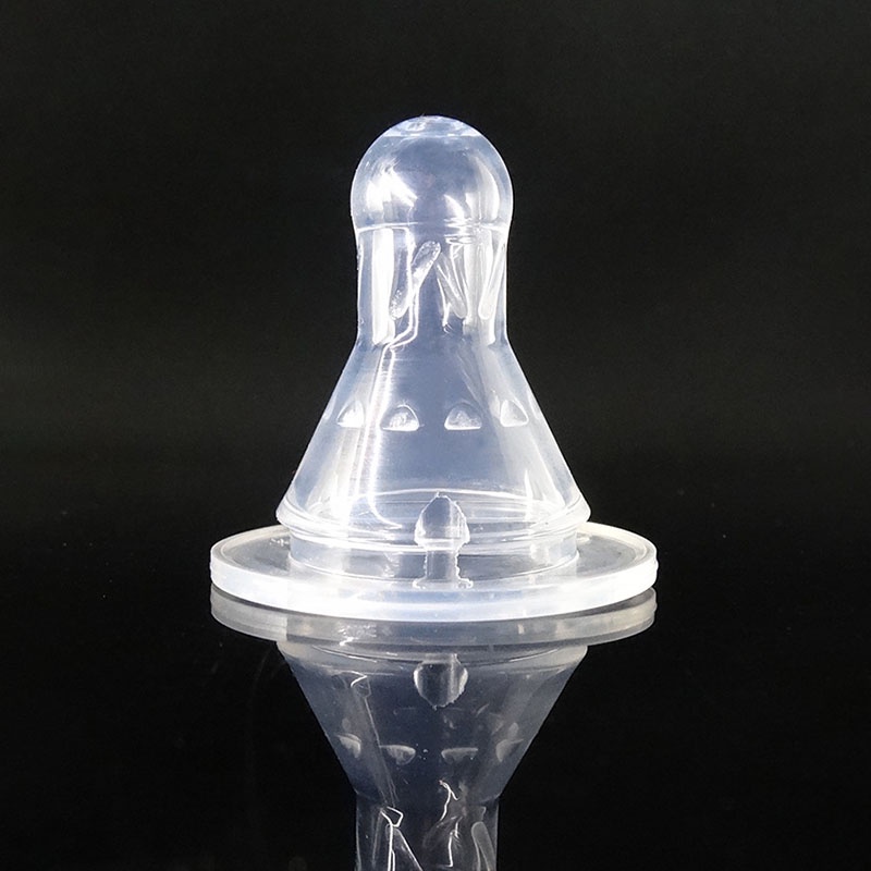 Botol Bayi Cross Hole Cair Silicone Milk Nipple Untuk Botol Susu Anak Standar