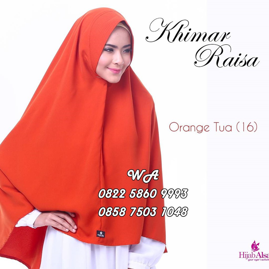 40 Koleski Terbaik Kerudung Warna Orange Tua  The 