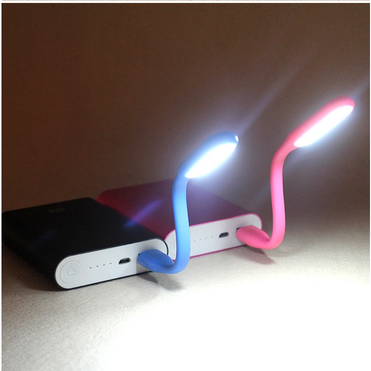 USB lampu LED Lampu pelindung mata LED grosir murah Fleksibel Portable LED Senter warna acak