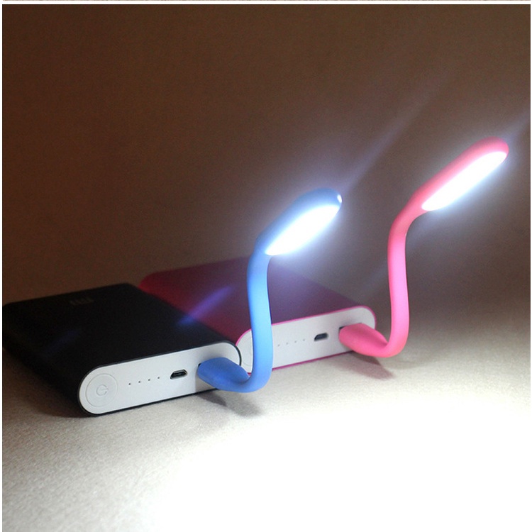 USB lampu LED Lampu pelindung mata LED grosir murah Fleksibel Portable LED Senter warna acak