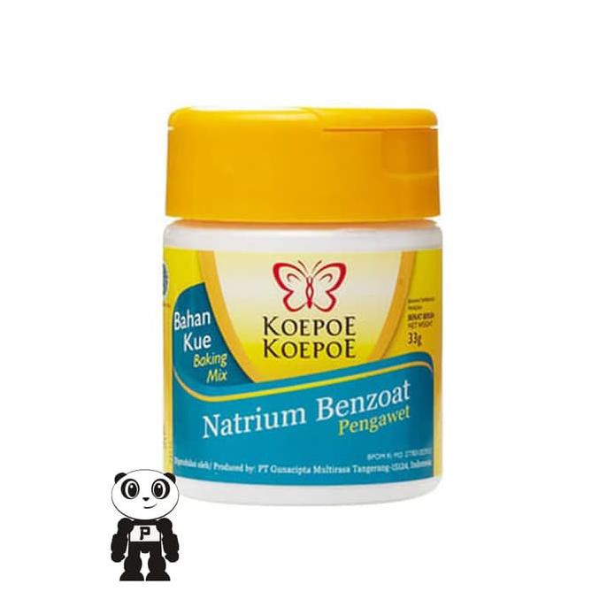 

31.87-Kue- Koepoe Koepoe Natrium Benzoat Pengawet Makanan Dan Minuman 33Gr -Terlengkap-Termurah-