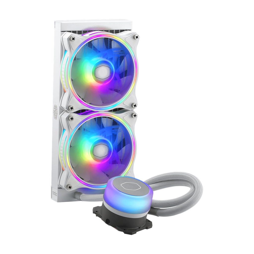 COOLER MASTER LIQUID ML240 Illusion White | AIO Watercooling 240mm