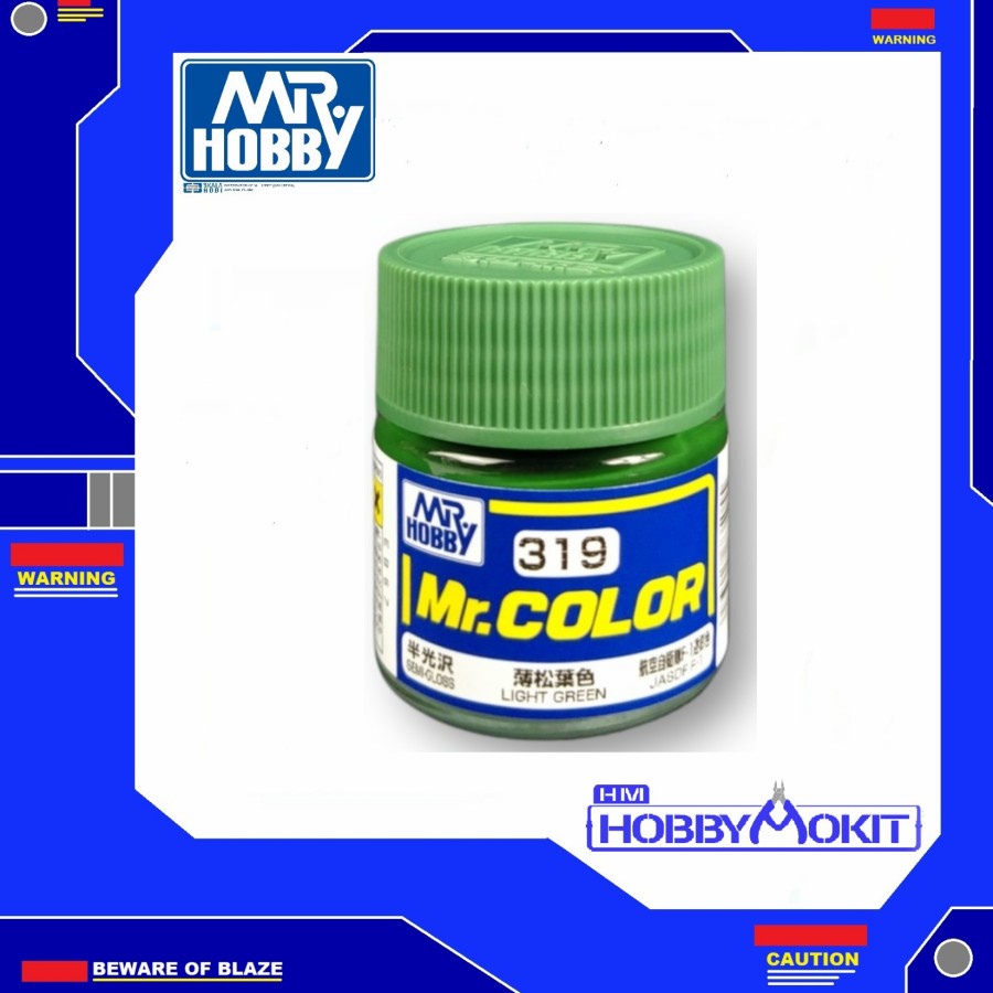 C319 LIGHT GREEN - MR HOBBY GSI CREOS - MR COLOR