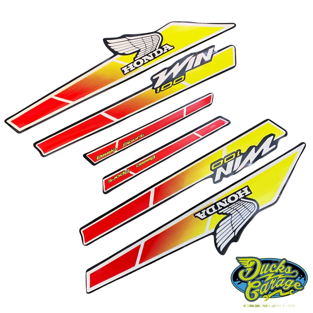 striping stiker sticker list body honda win sport custom