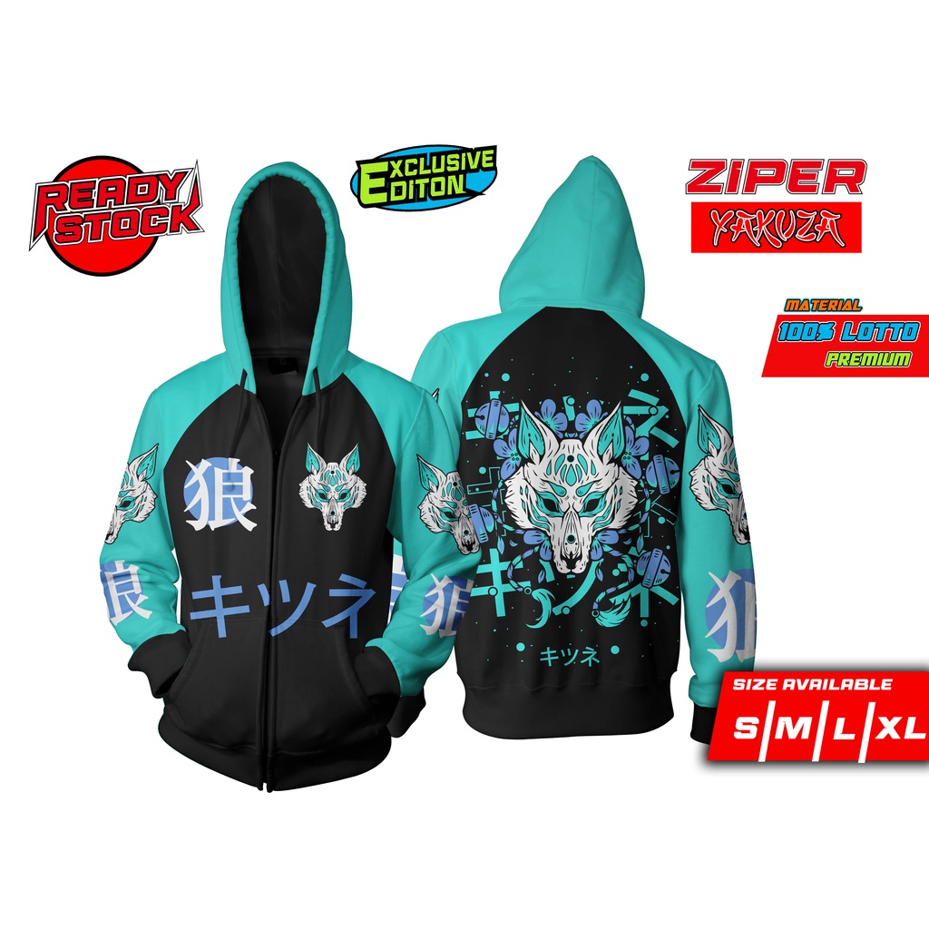 ZIPPER  JAKET RACING PRO X  YAKUZA WOLF LIMITED EDITION