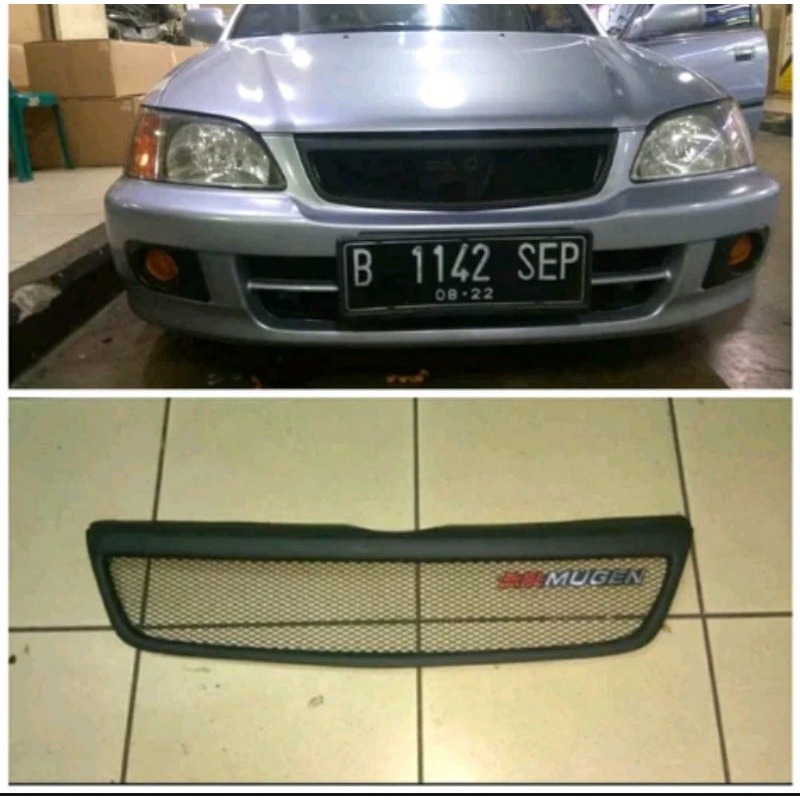 Grill Honda City Z Jaring Plus Logo Mugen