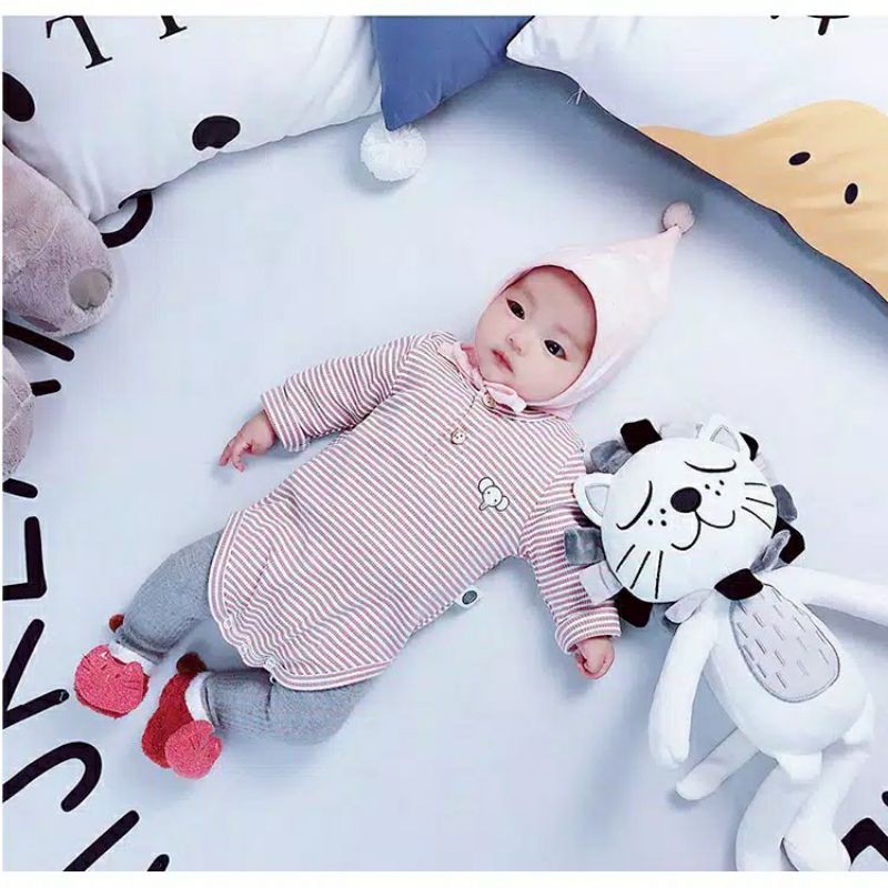 Sepatu Prewalker Bayi Artis Motif karakter Hewan 3D Bahan 0-5 Tahun Kaos Kaki