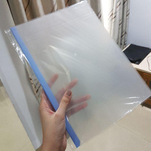 Rail Holder King Jim 502ga-10 /cover Clip Plastik Jilid / Pipe Jilid / Alat Jilid Ukuran A4