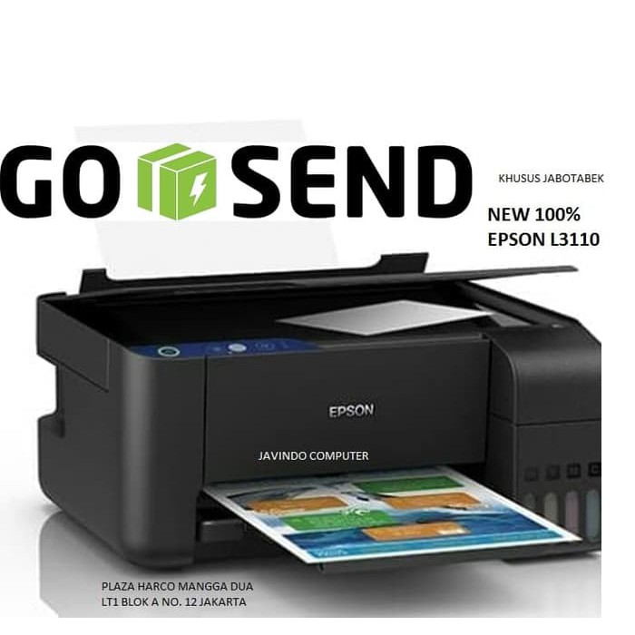 Printer Epson L3110 Eco Tank All in One pengganti L360 L 360