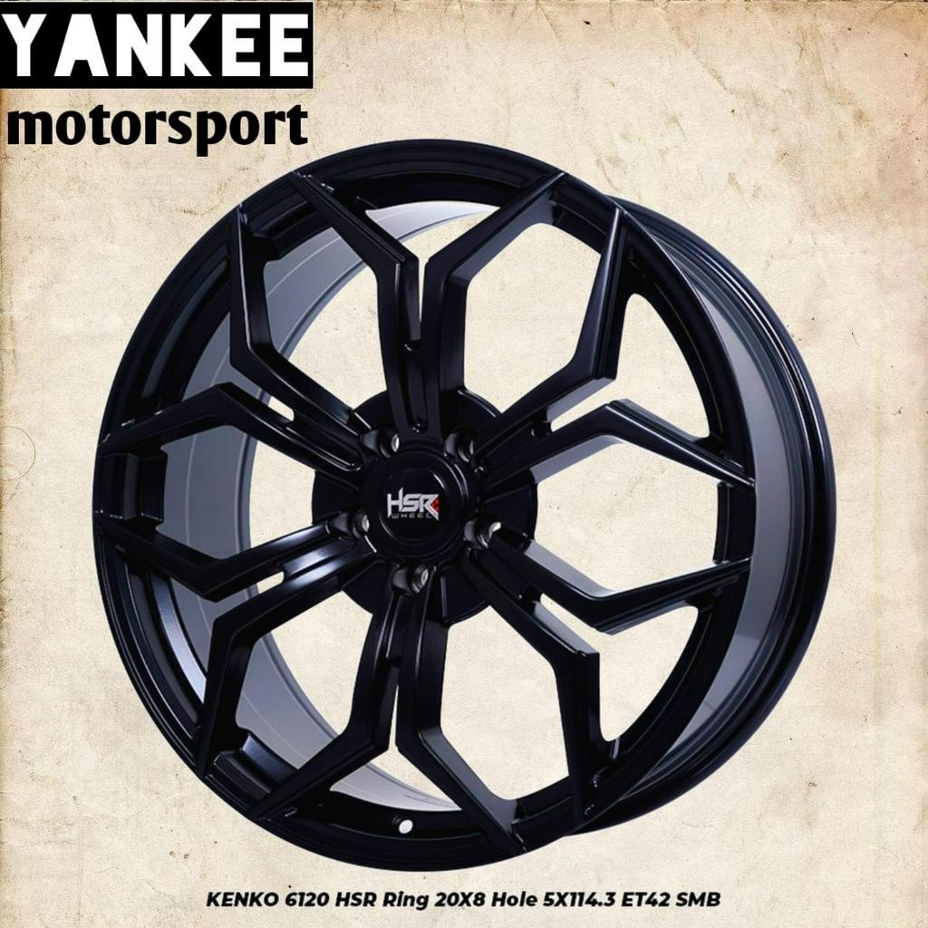 Velg Mobil Ring 20 untuk Estima, Harrier, Alphard New, Camry, dll HSR KENKO