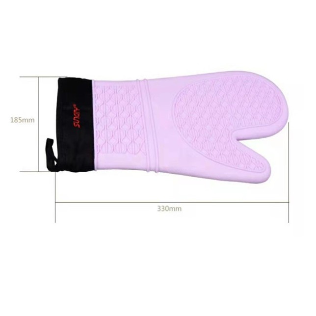 Sarung Tangan SUNCITY YC6001 Oven Glove Tahan Panas Warna Pink per PCS