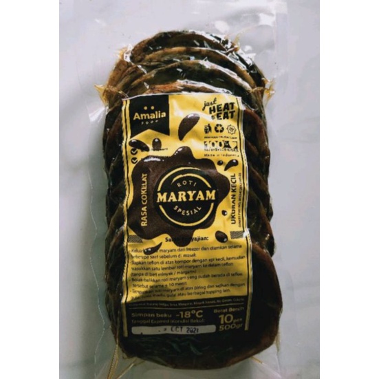 

Roti Maryam Coklat Mini,, 1 pack isi 10 pcs