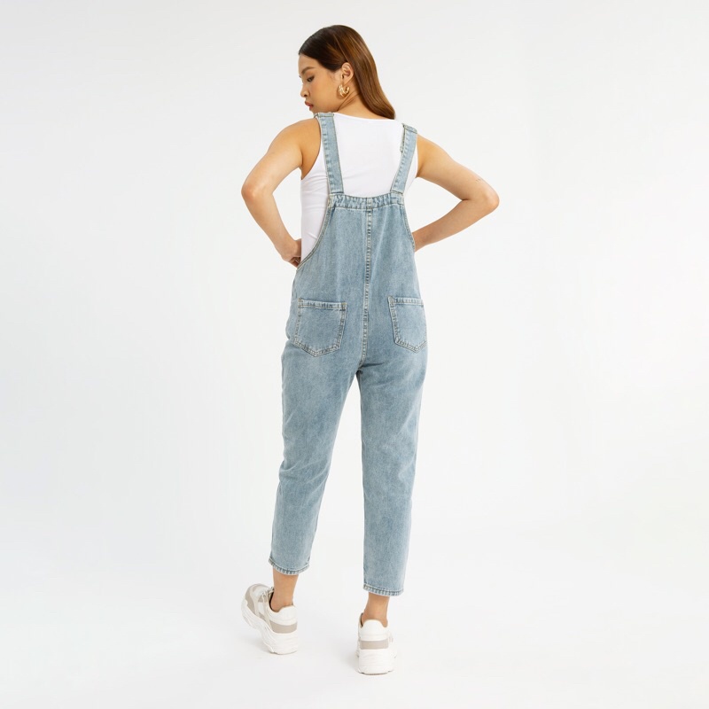 VIERLIN - Jumpsuit jeans 811