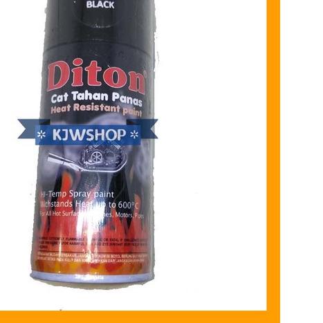 ✦ Pylox Diton Hi Temp Black Doff 150cc Cat Semprot Tahan Panas Hitam Dof Dop Knalpot Heat Resistance