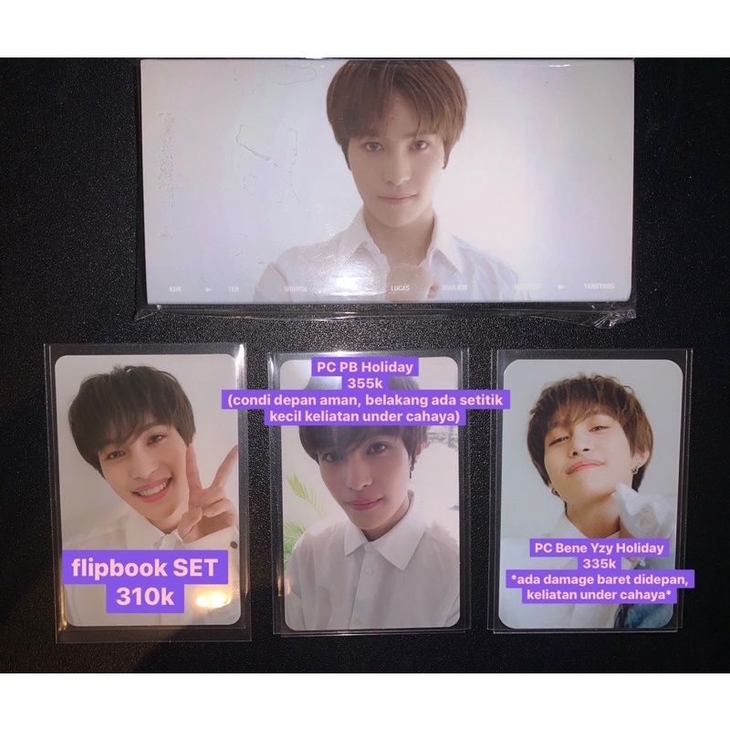 YANGYANG PC PB HOLIDAY, YANGYANG FLIPBOOK SET HOLIDAY, YANGYANG BENE YZY HOLIDAY PHOTOBOOK (Yangyang