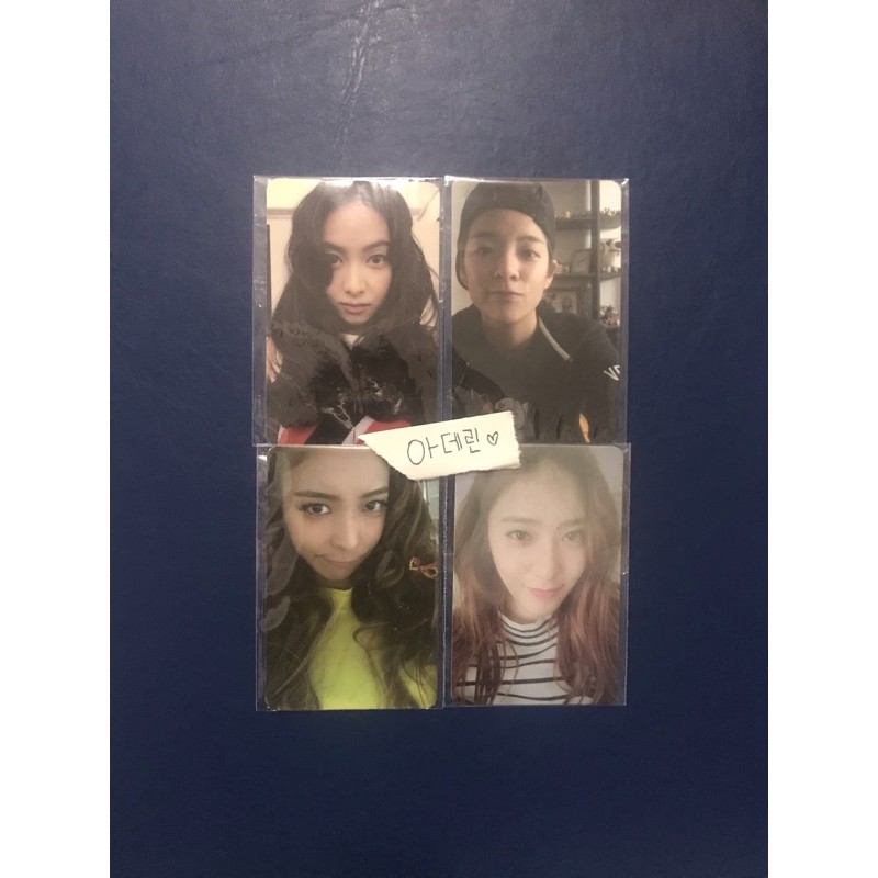 [CLEARANCE SALE] F(X) OFFICIAL PHOTOCARD PC 4 WALLS 4WALLS ERA VICTORIA AMBER LUNA KRYSTAL