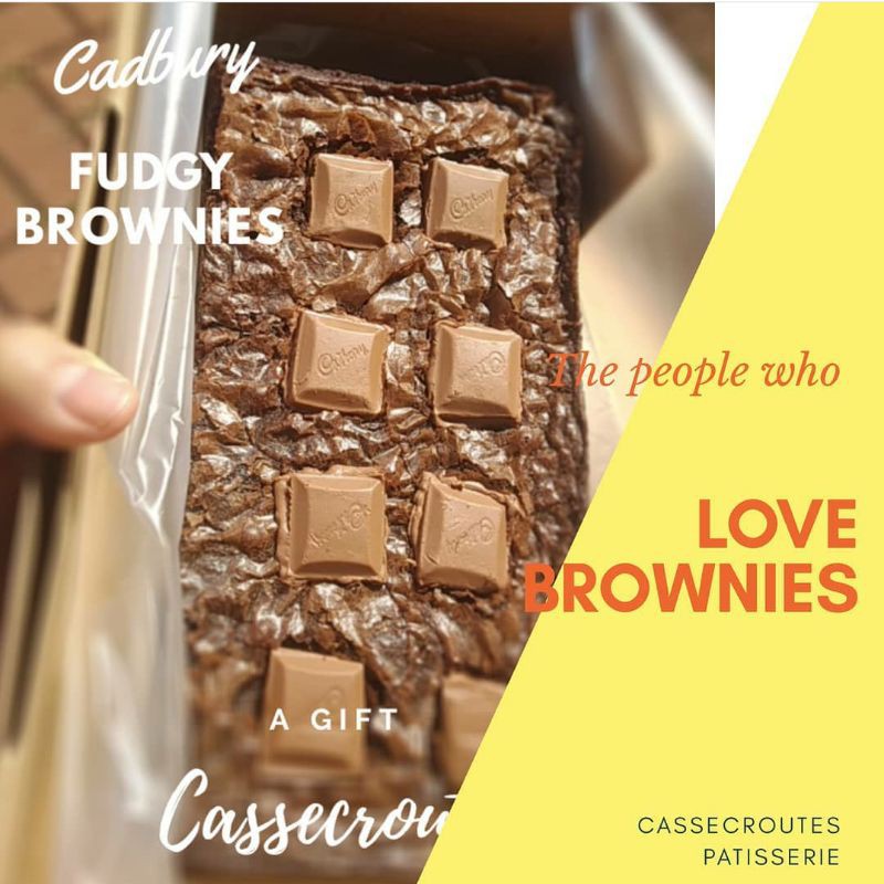 

Brownies Cadbury/ brownies Fudgy