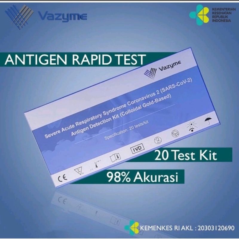 Swab Antigen Vazyme Box 20 pcs
