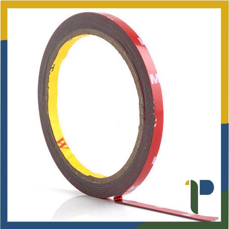

[BEST QUALITY] Selotip Double Tape Acrylic 3m x 8mm [PONG15]