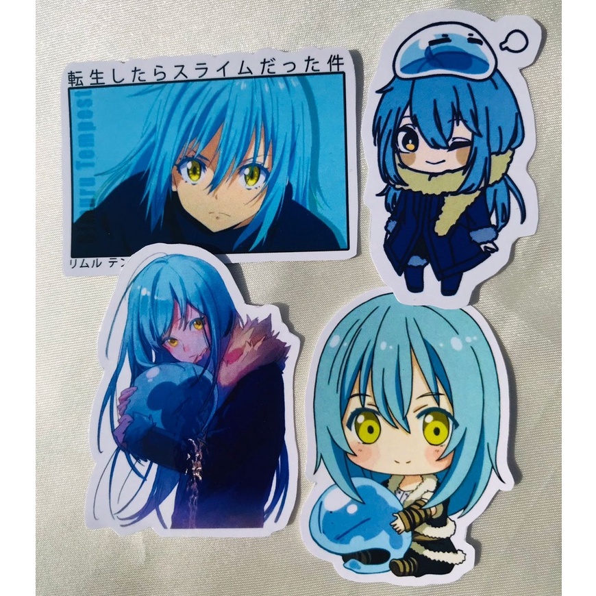 

Stiker Rimuru Tempest Tensei Shitara Slime Datta Ken Anime Character Sticker