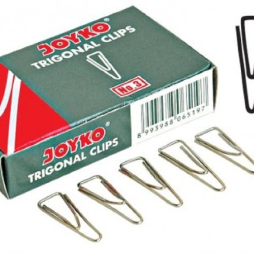 

PAPER CLIPS JOYKO TRIGONAL NO. 3 (25mm)