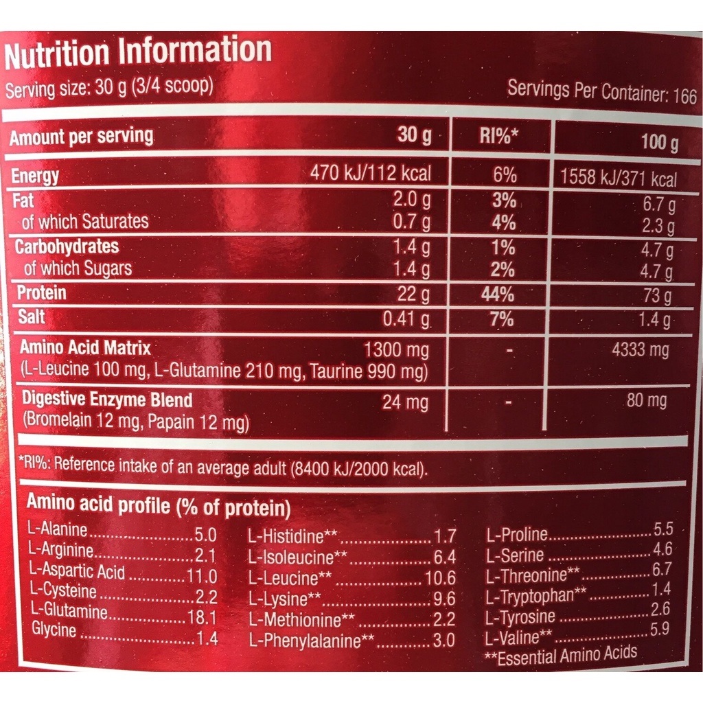 Scitec Nutrition 100% Whey Protein Professional 5.2 Lbs Whey Protein