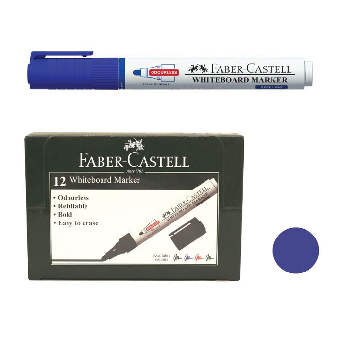 

SPIDOL WHITEBOARD BIRU FABER CASTELL