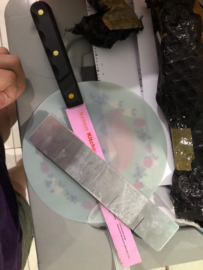 Sekat Brownies Allmunium 20×20,4cm Kotak,25