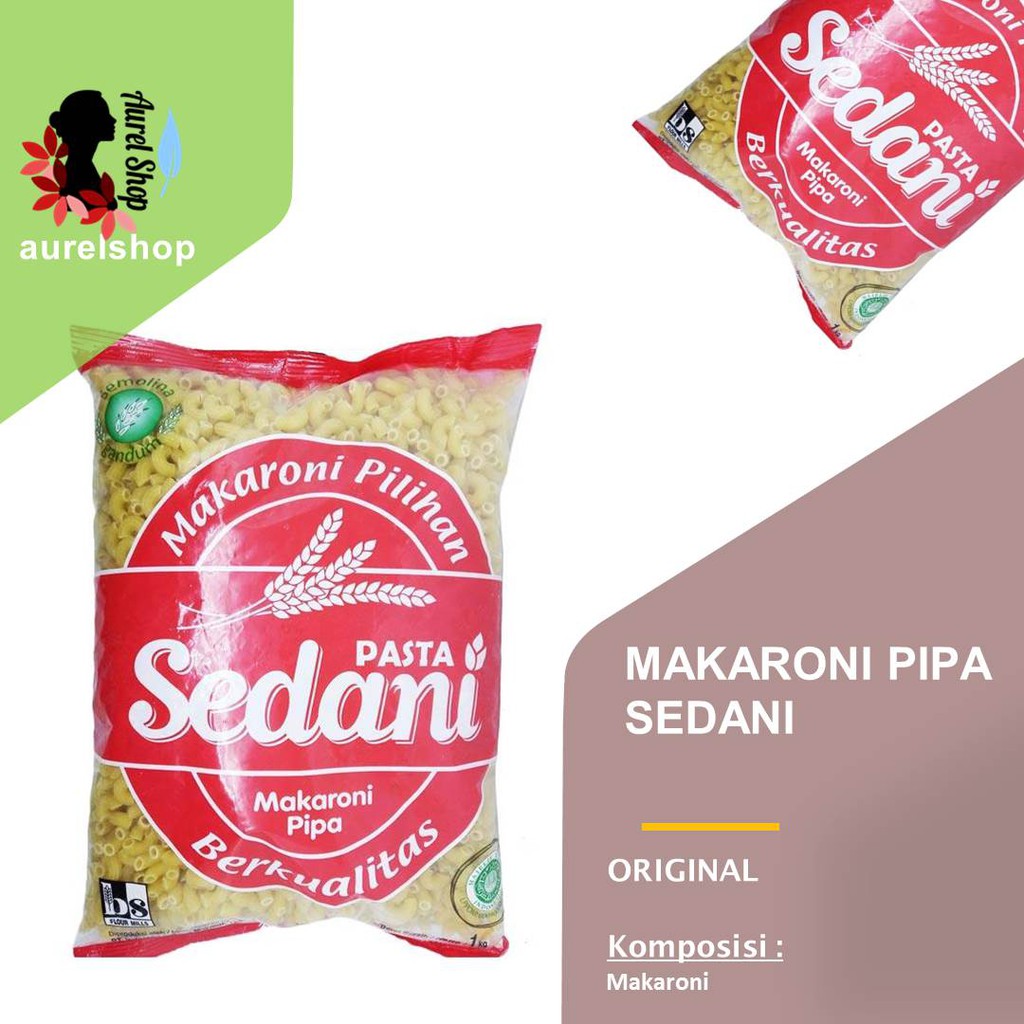 

SEDANI Makaroni Pipa kemasan 1 kg