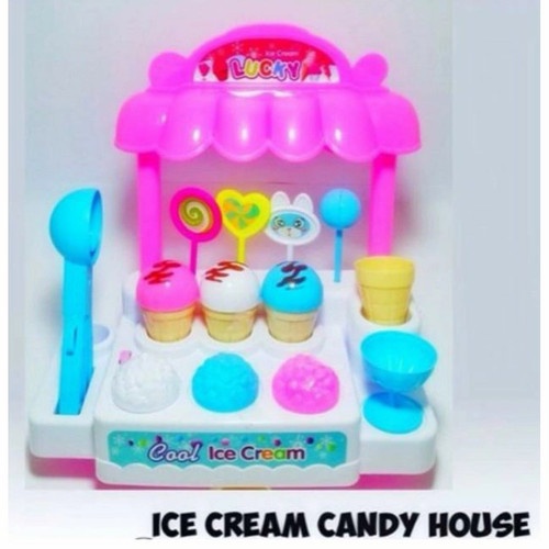 Mainan Rumah ice Cream Candy House Li 1 Mainan Ice Cream Candy Anak Perempuan