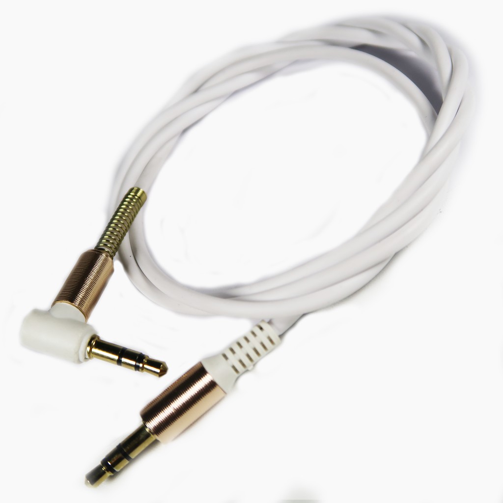 Kabel Aux Jack 3.5mm Male to Male Audio Cable For Microphone Mic 1x1, transparan, solid NEW