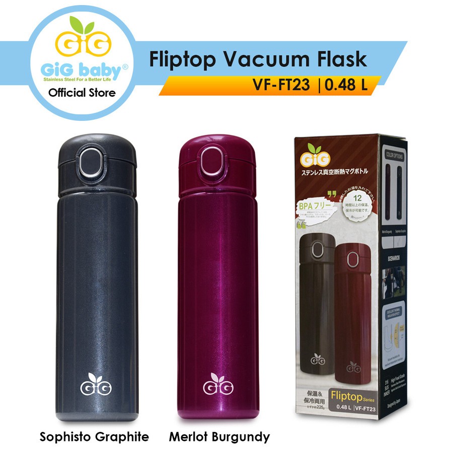 Gig Baby Fliptop Vacuum Flask 480 ML vf_ft23