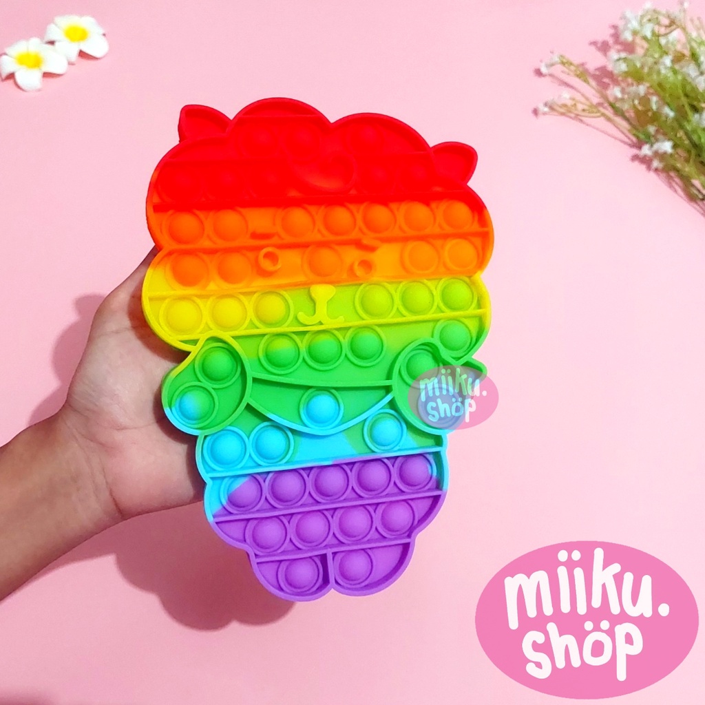 POP IT BT21 BTS CHIMMY COOKY KOYA TATA RJ MANG VAN-Rj tebal 20cm