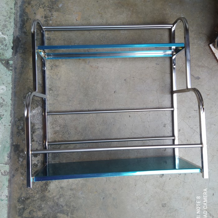 Rak sabun/ dapur/bumbu/ kamar mandi stainless