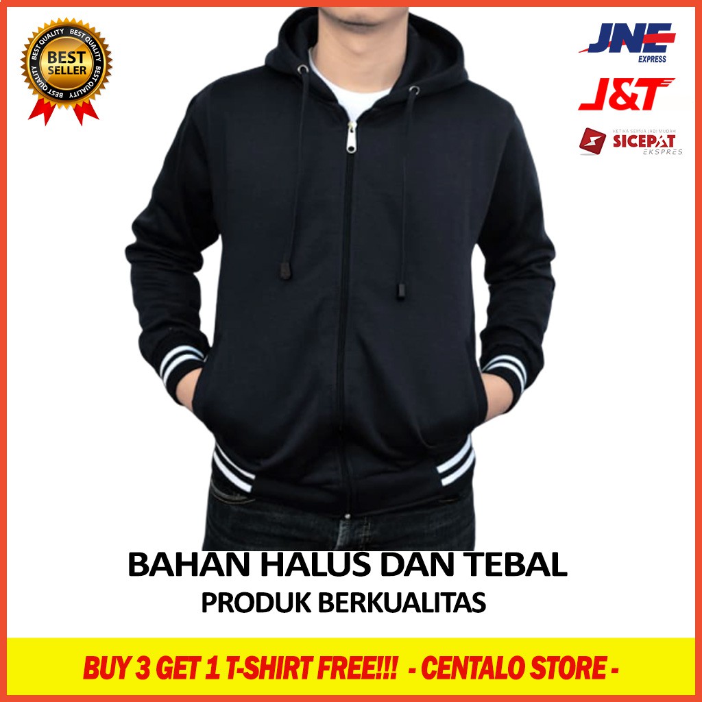 JAKET PRIA HOODIE ZIPPER SPORT OLAHRAGA BASEBALL CASUAL ELEGAN KEREN BIG SIZE JUMBO COWOK TEBAL HANG