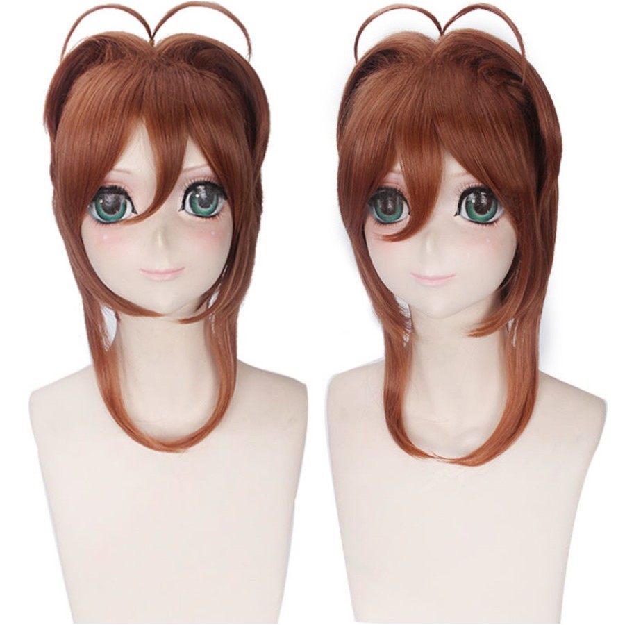 LOL-104 wig daily lolita rambut palsu cosplay cardcaptor sakura