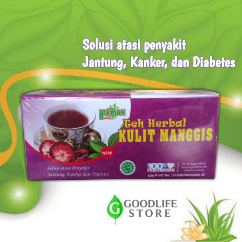 

Teh Herbal Kulit Manggis Hikmah Herbal Teh Sakit Jantung Kanker Diabetes