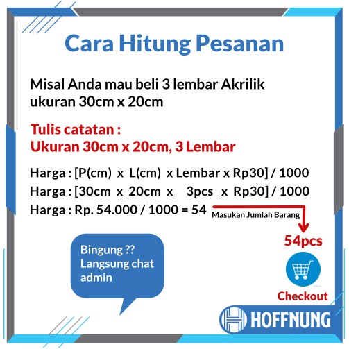 Akrilik Lembaran Bening 2mm Custom Acrylic Transparan Pemotongan Laser Cutting Mika 2 mm