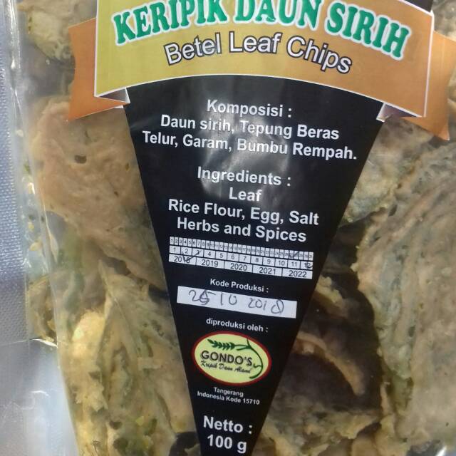 

Keripik Daun Sirih
