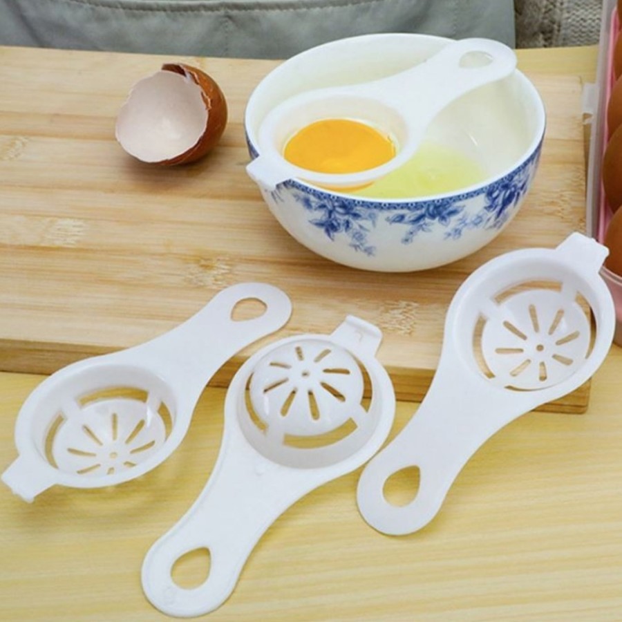 Sendok pemisah SARINGAN TELUR kuning putih telur egg separator - alat pisah kuning telur