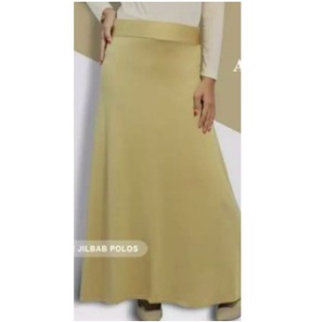 TERLARIS !!! ROK PANJANG JUMBO SPANDEK JERSEY WANITA TERMURAH / ROK PANJANG MAX BB 80 KG BAHAN PREMIUM BISA COD & SAMEDAY-KULIT