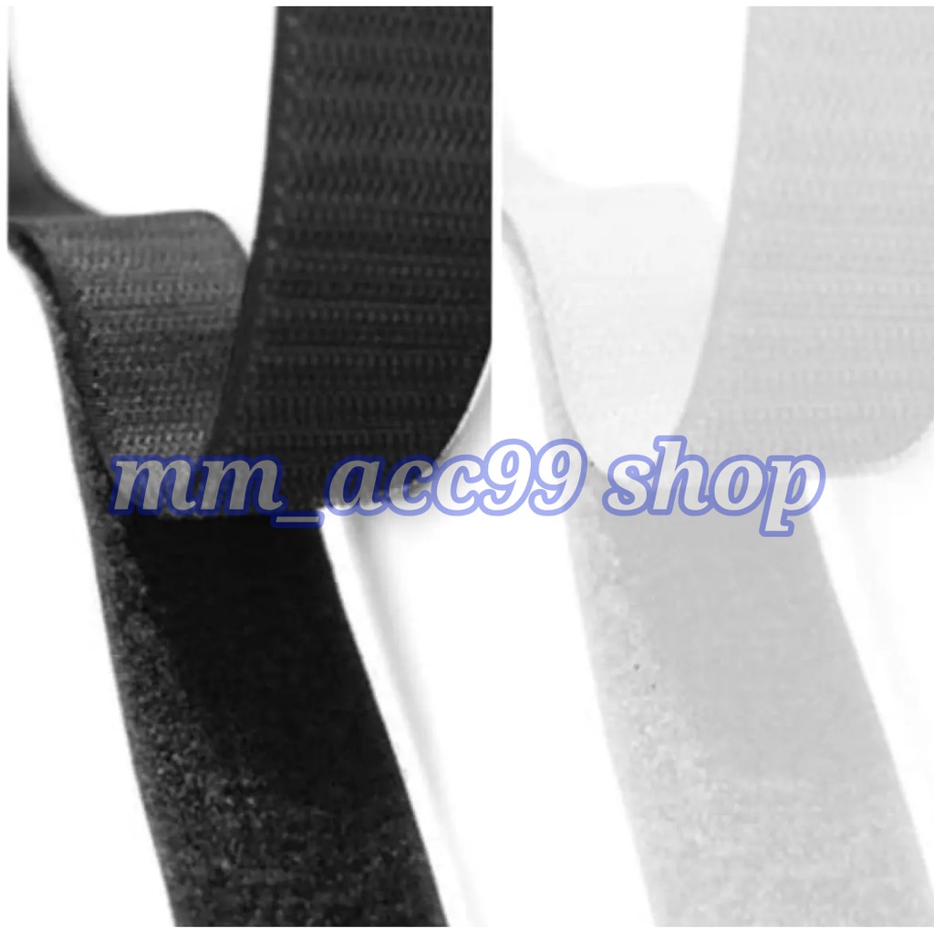 (1 SET) VELCRO PEREKAT MAGIC TAPE 2 INCH (5 CM) HALUS + KASAR