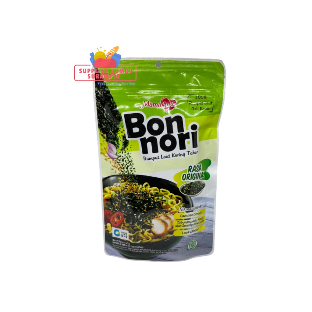 Mamasuka - Bon Nori Gim Bori Rumput Laut Kering Tabur 60g