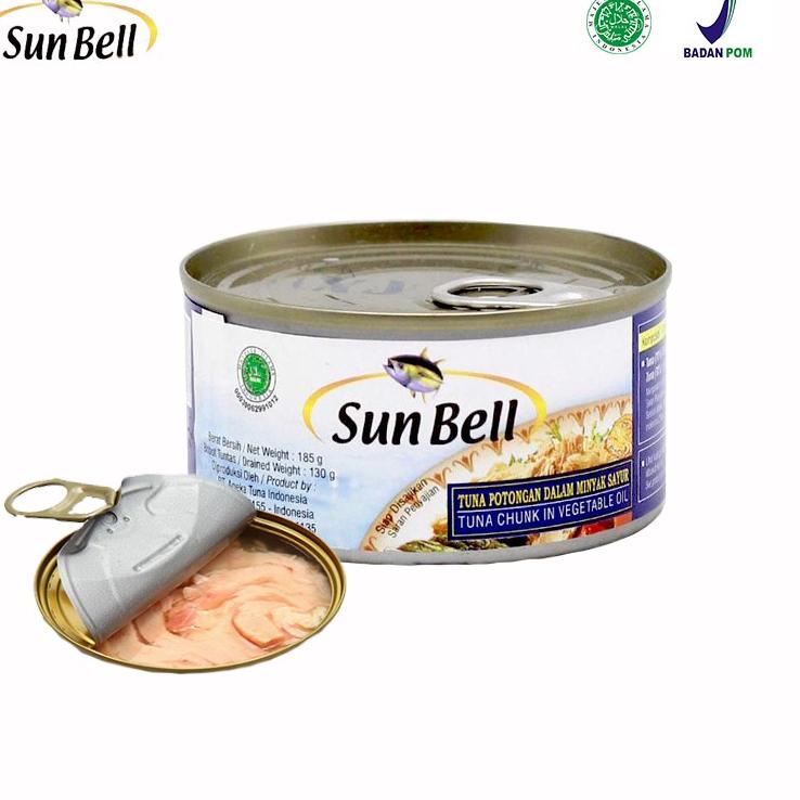 

Buy Now... Sun Bell Tuna Potongan / Tuna Chunk In Vegetable Oil [185 gr]