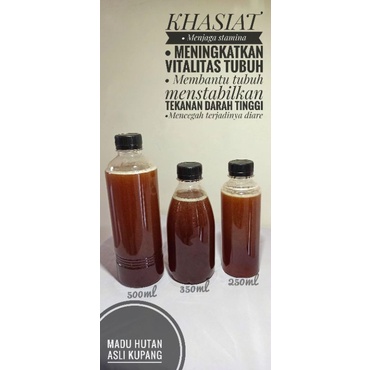 

Madu Hutan Asli NTT - KUPANG