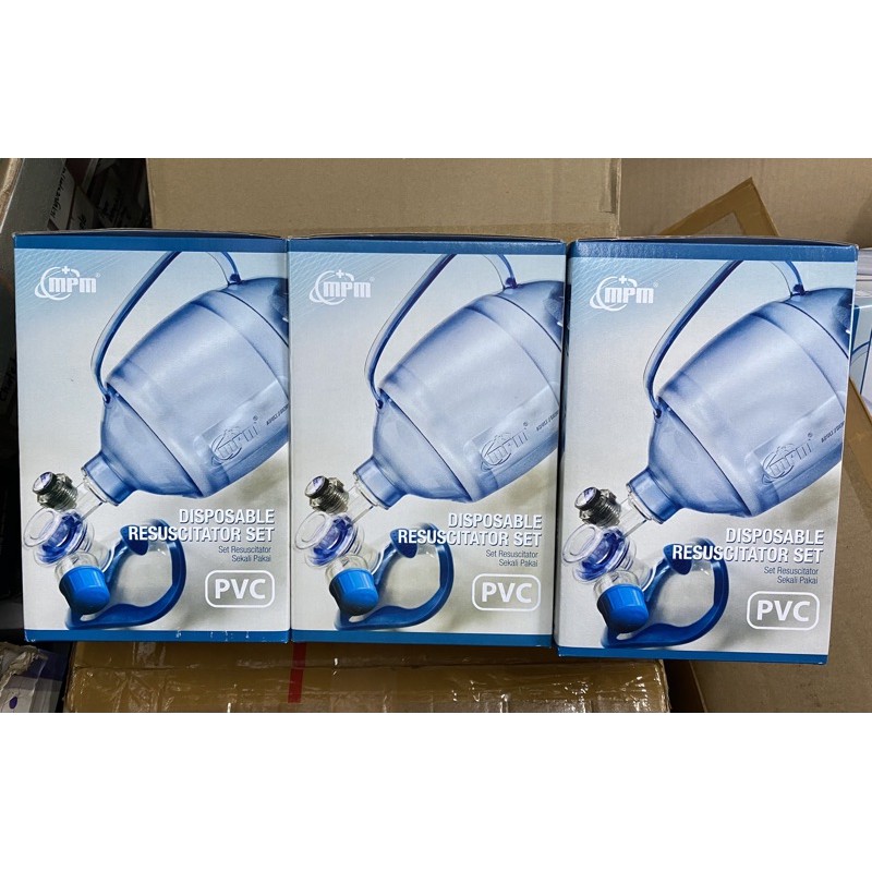 Amubag MPM/Ambubag MPN Anak Dewasa Bayi/Manual Resuscitator MPM Pvc